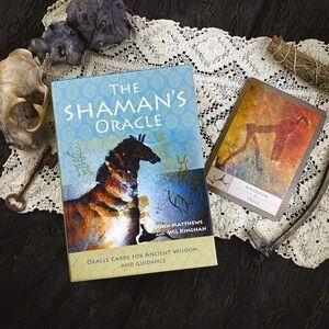 vintage • shaman oracle deck – cave art inspired divination cards tarot spirit